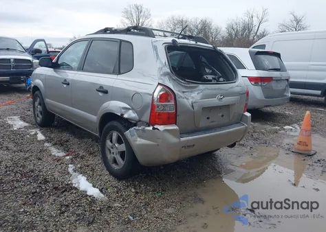 2006 Hyundai Tucson Gl из США, поврежденный, VIN KM8JM12B46U448199